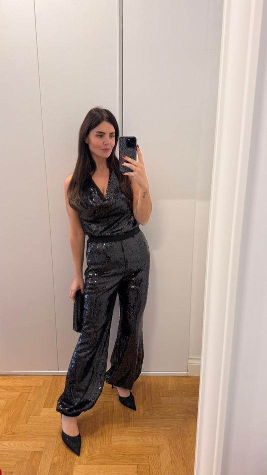 Pantalone paillettes