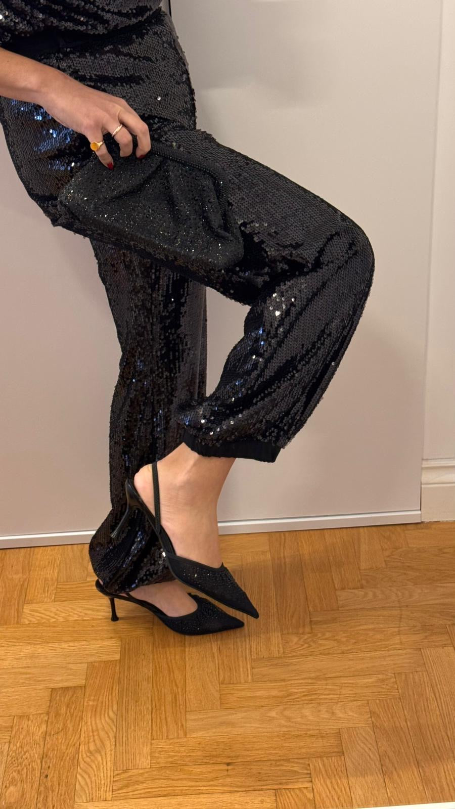 Pantalone paillettes